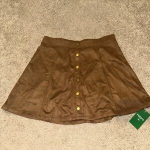 Brown skirt